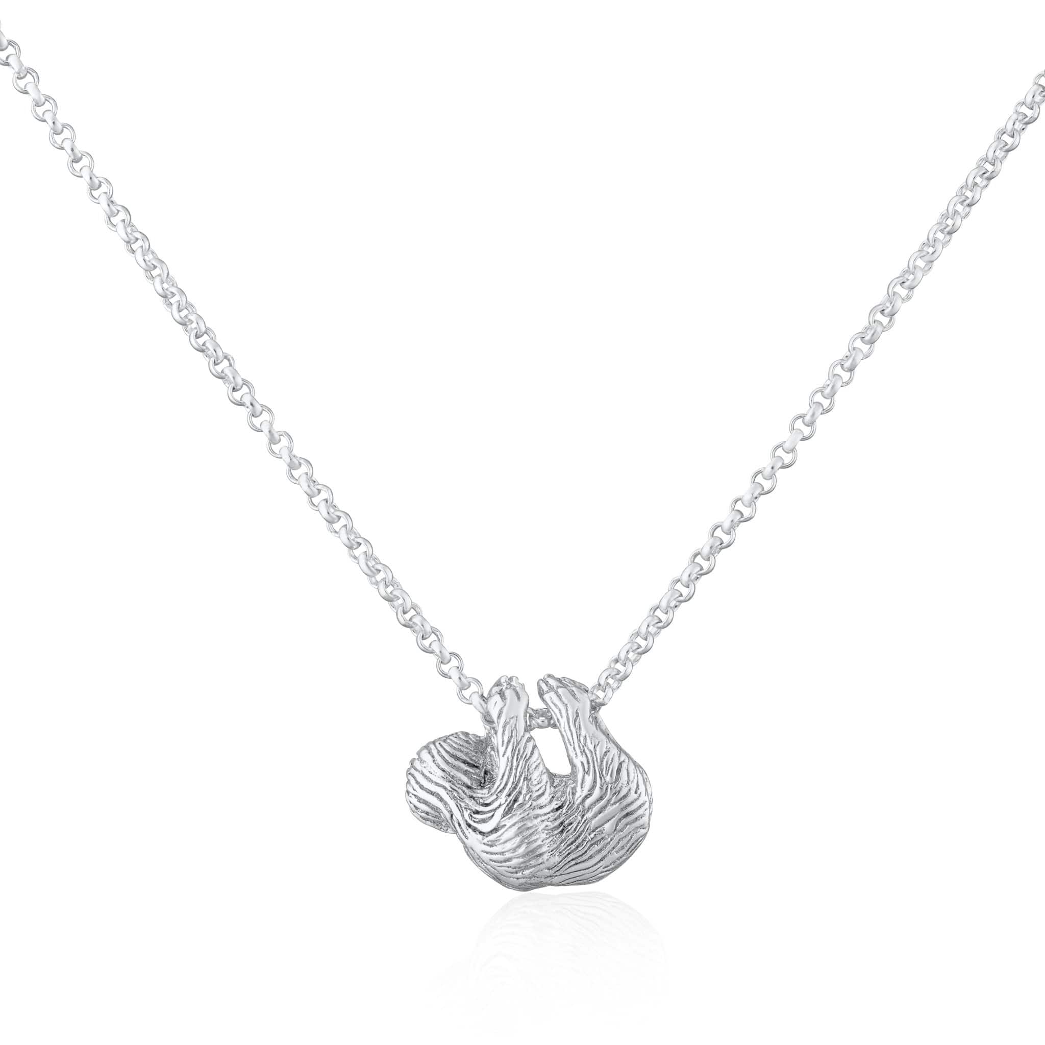 Silber Faultier Halskette | Shop Nory