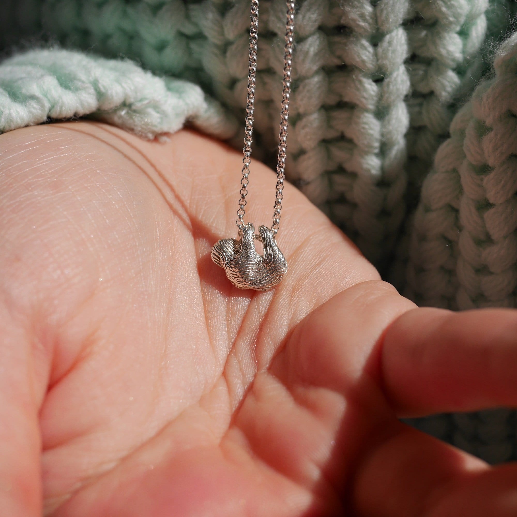 Silber Faultier Halskette | Shop Nory