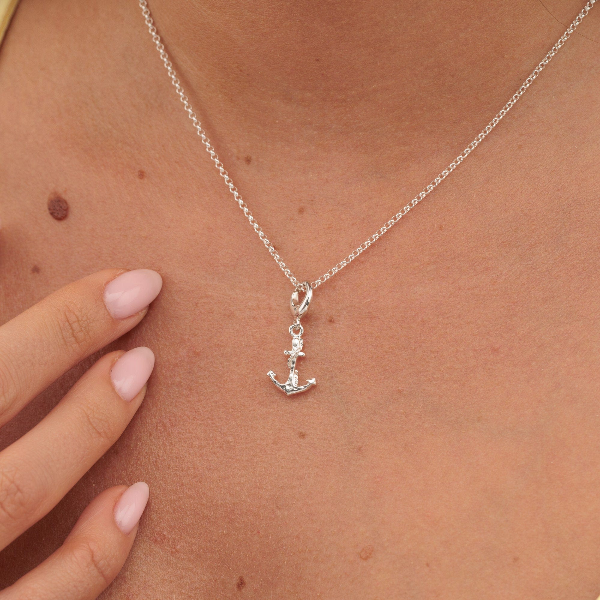 Silberanker Charm Halskette | Shop Nory