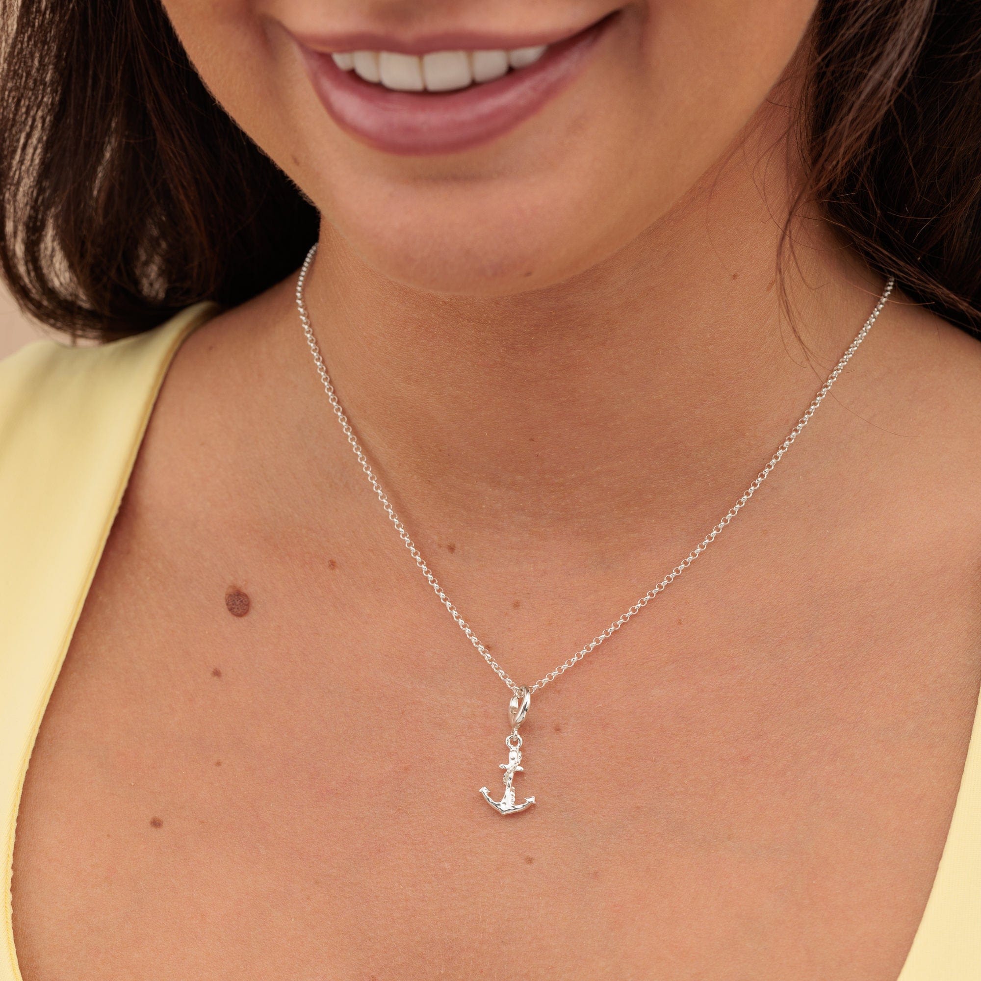 Silberanker Charm Halskette | Shop Nory