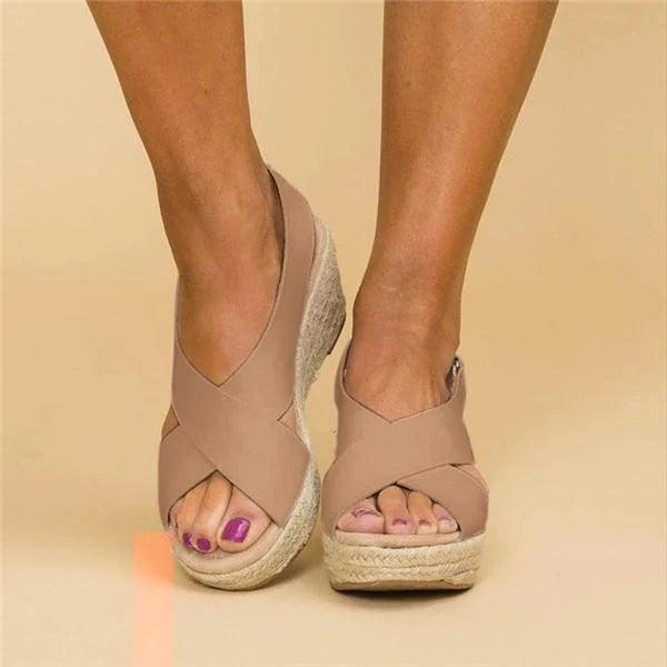 Orthopädische Sommerschuhe Damensandalen