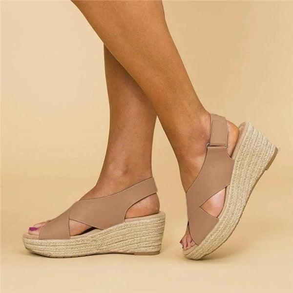 Orthopädische Sommerschuhe Damensandalen