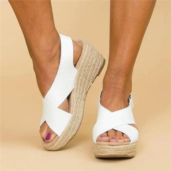 Orthopädische Sommerschuhe Damensandalen