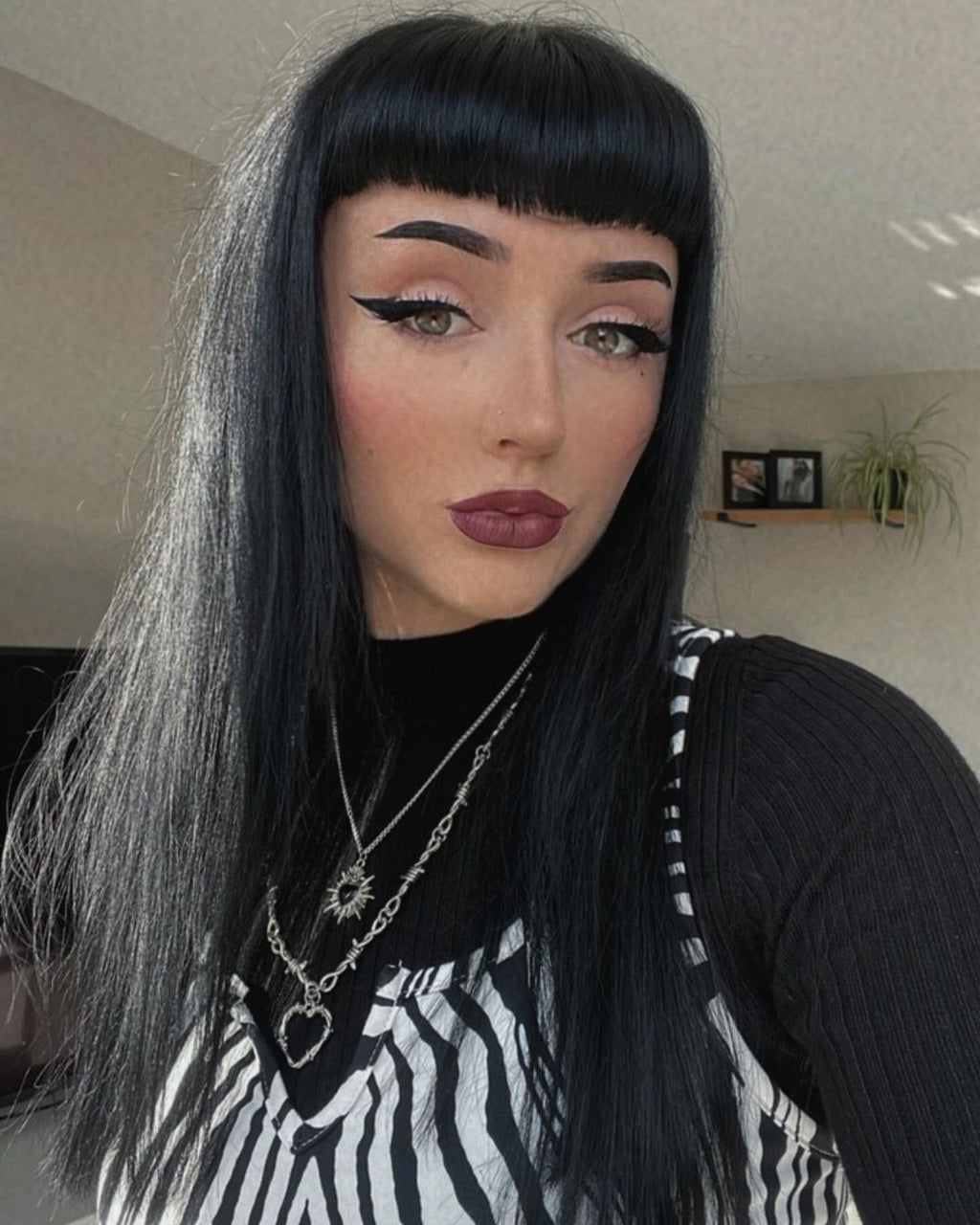 Silberne Gothic Stacheldraht Herz Halskette | Shop Nory