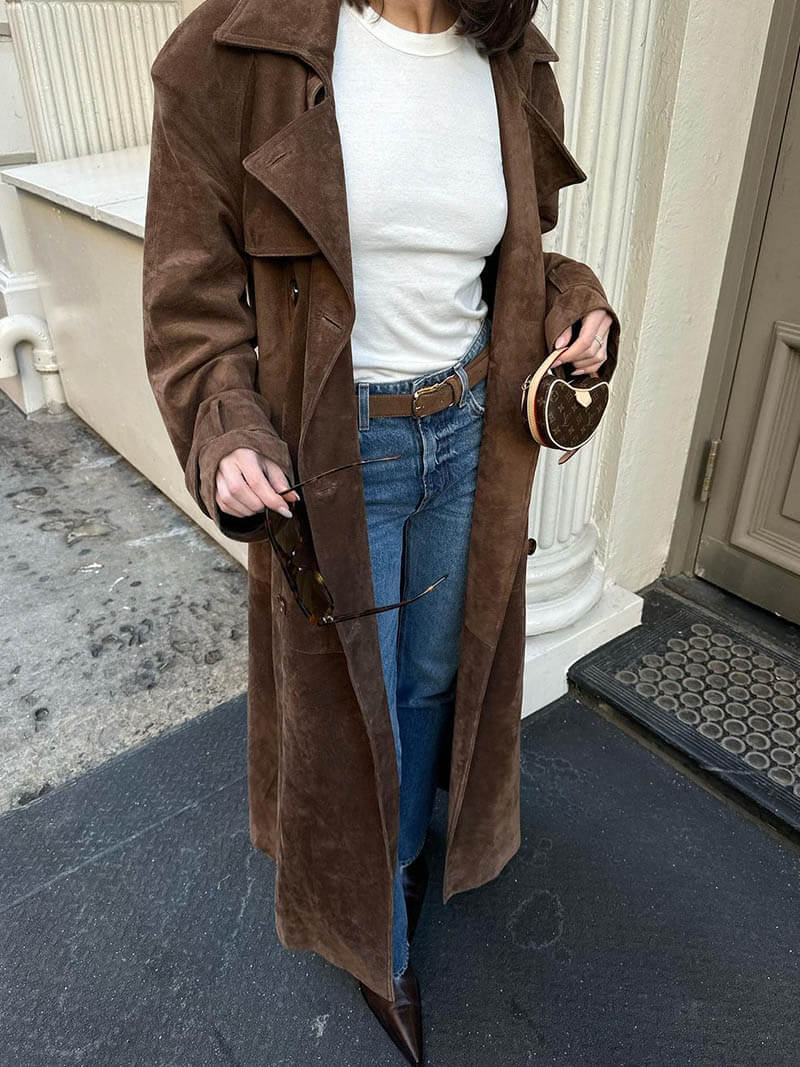 Trenchcoat im Zeitlosen Design