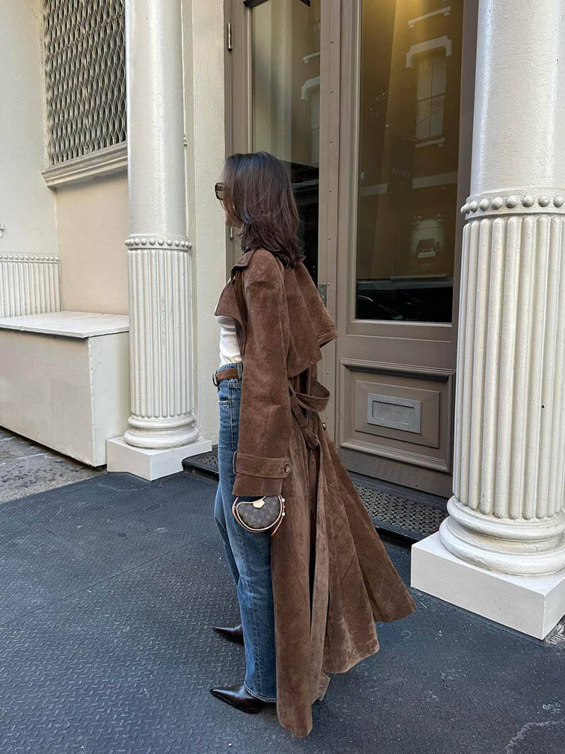 Trenchcoat im Zeitlosen Design