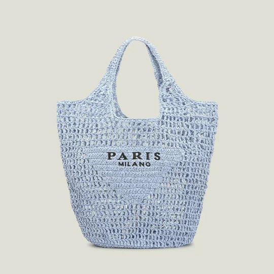 HandgewShopnoryte Tasche mit - und Milano-Aufdruck