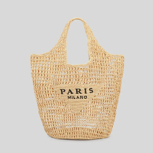 Milano - HandgewShopnoryte Tasche mit | und Milano-Aufdruck