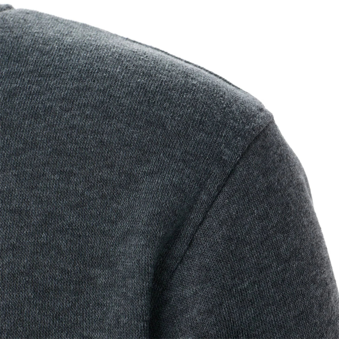 Shopnory | Herren Hoodie mit Stehkragen und Reißverschluss