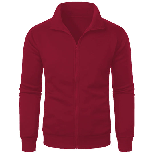 Shopnory | Herren Hoodie mit Stehkragen und Reißverschluss