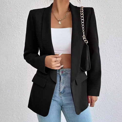 Damen Blazer Streetwear Mode Blazer