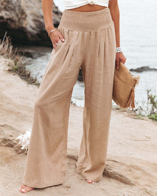 ShopNory | Bequeme Leinenhose für Damen