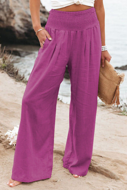ShopNory | Bequeme Leinenhose für Damen