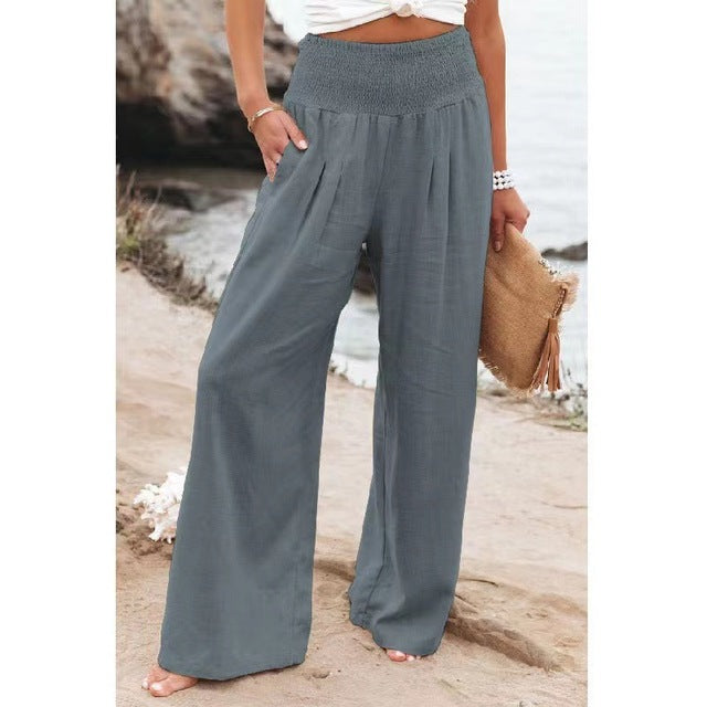 ShopNory | Bequeme Leinenhose für Damen