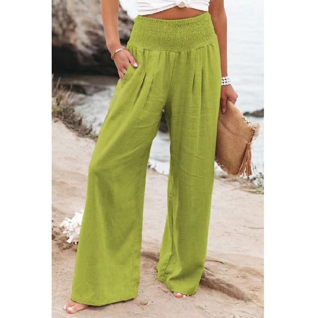 ShopNory | Bequeme Leinenhose für Damen