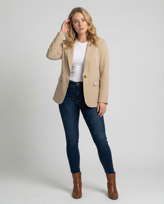 Damen Eleganter Blazer mit Perfekter Passform & Vielseitigem Stil | ShopNory