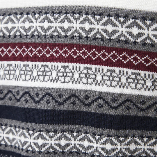 Sweatshirt - Herren Retro-Muster Sweatshirt mit bequemem und einzigartigem Design