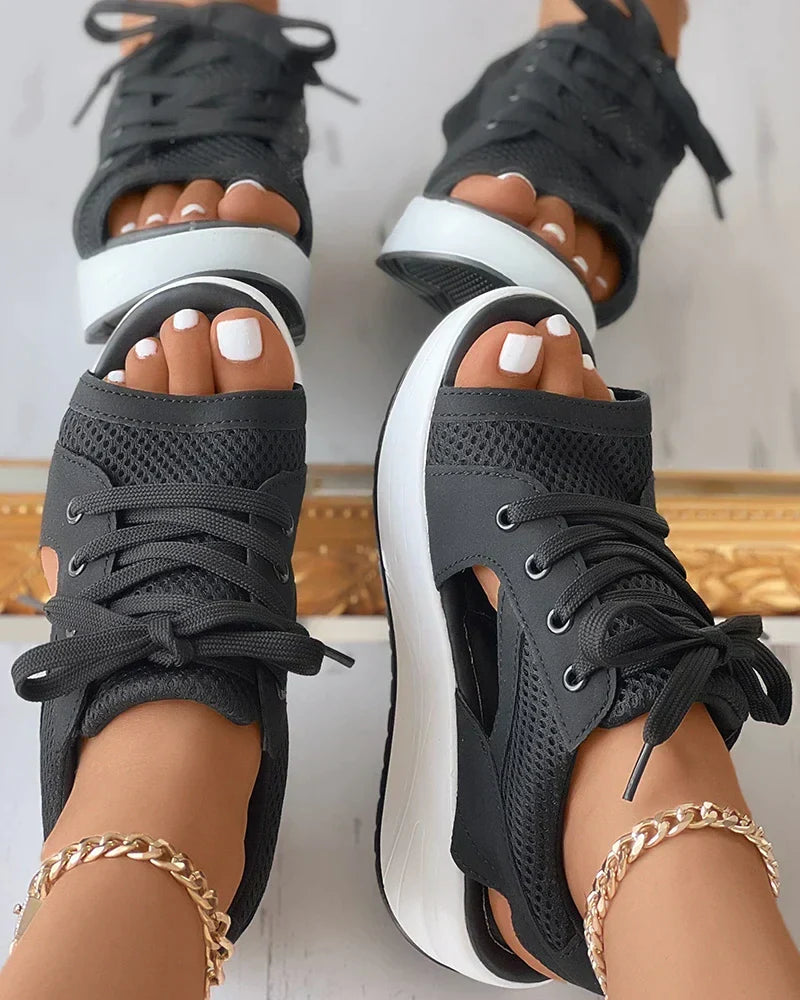 Orthopädische Muffin-Sandalen