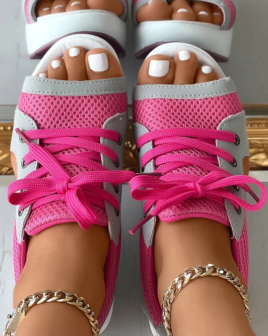 Orthopädische Muffin-Sandalen