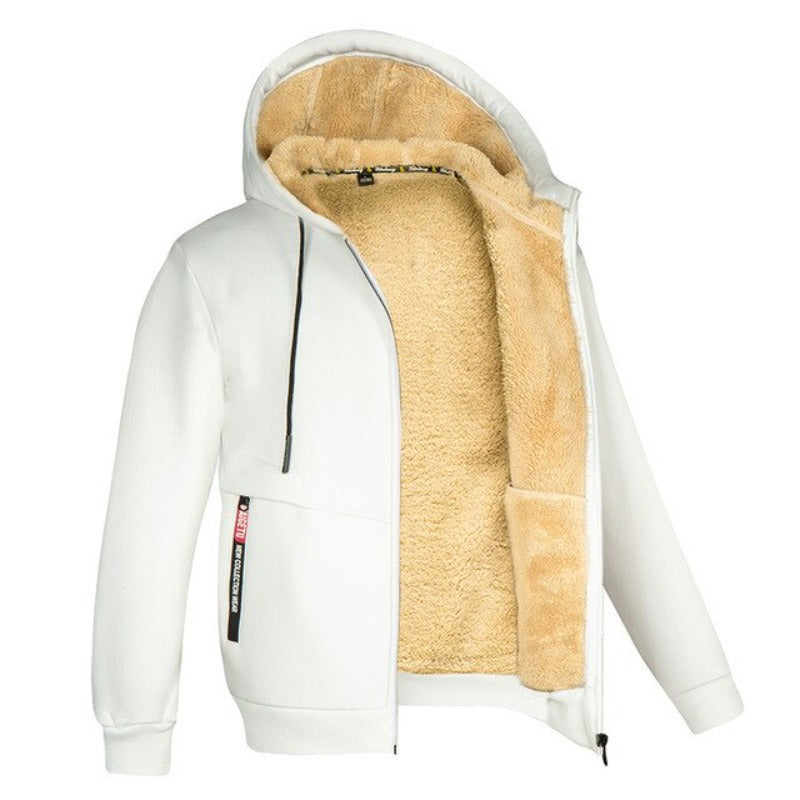Herren Wollweste - Stilvolle Strickjacke aus hochwertiger Wolle