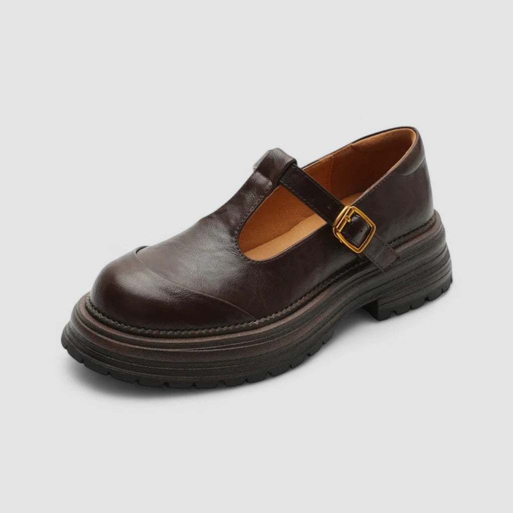 T-Bar Schuhe | Bequem | Robust | Mary Jane Schuhe | Damen Slipper
