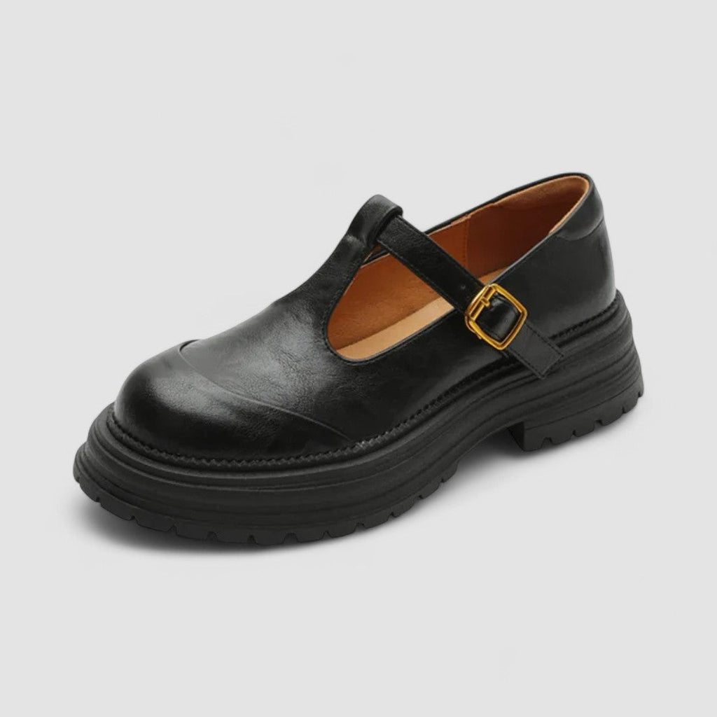 T-Bar Schuhe | Bequem | Robust | Mary Jane Schuhe | Damen Slipper