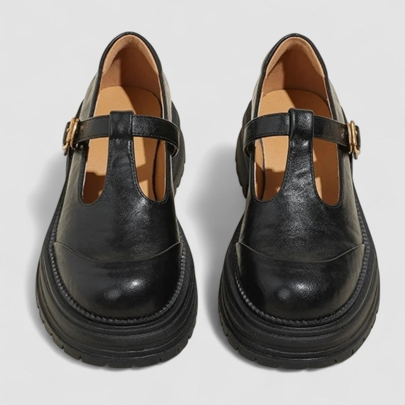 T-Bar Schuhe | Bequem | Robust | Mary Jane Schuhe | Damen Slipper