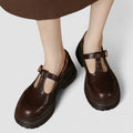 T-Bar Schuhe | Bequem | Robust | Mary Jane Schuhe | Damen Slipper