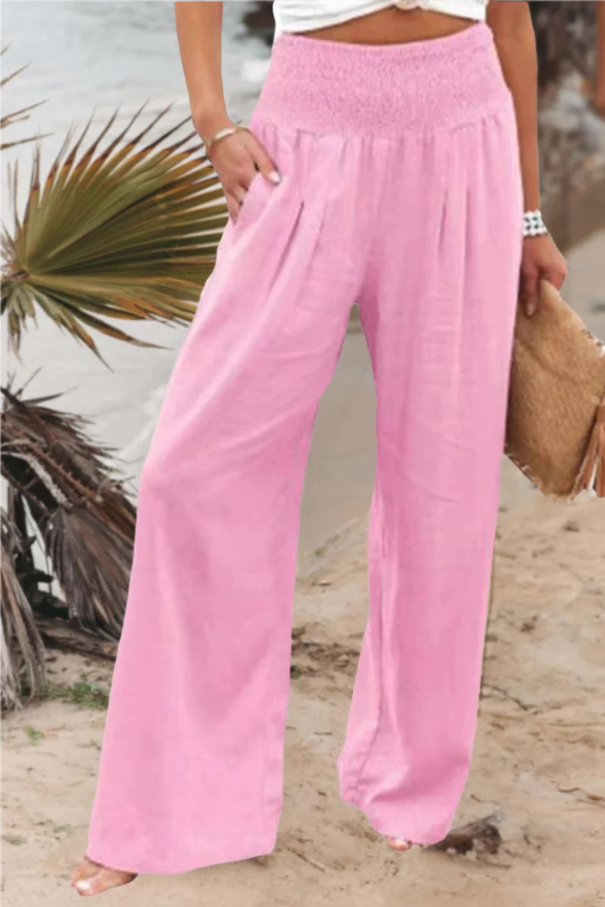 Shopnory | Palazzohose aus Baumwolle – Tyra