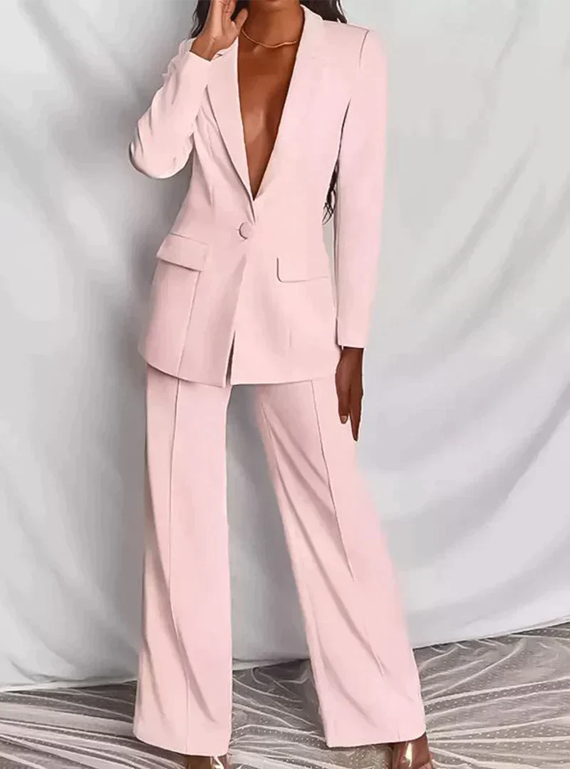 ShopNory | Damen Hosenanzug 2-teilig – Blazer & Hose