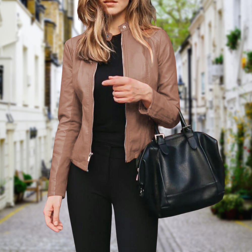Lederjacke für Frauen