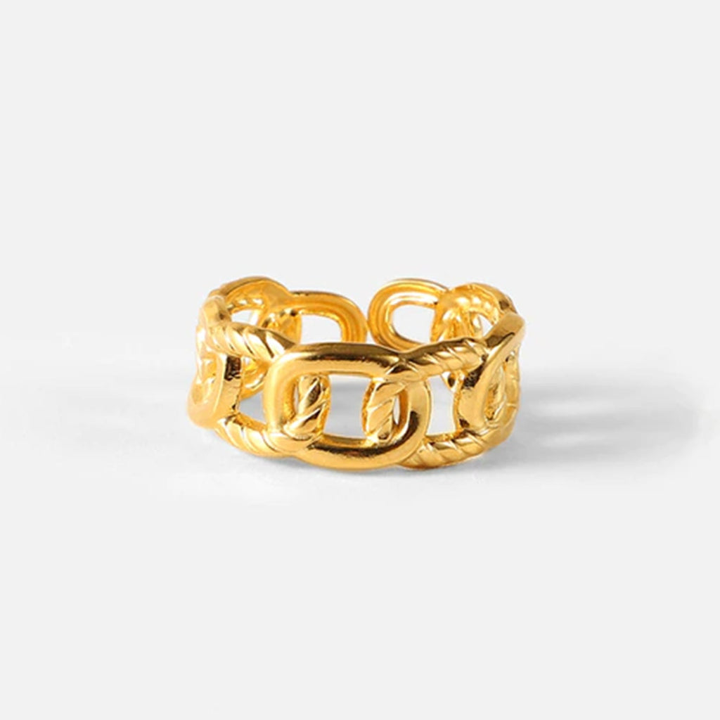 Edelstahl verstellbare dicke Kettenringe | Shop Nory
