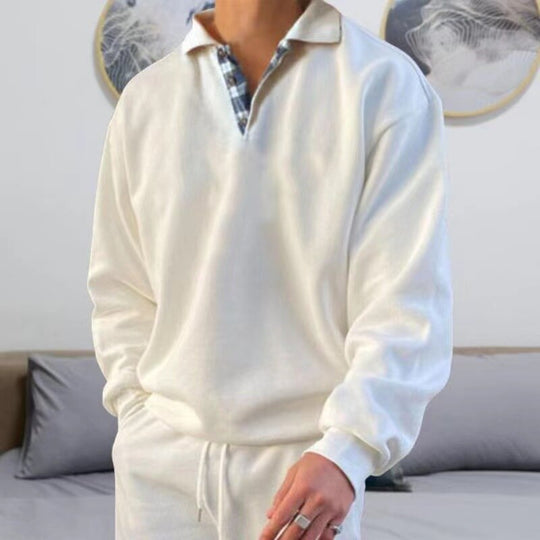Leichter Herren-Sommersweater mit lockerer Passform