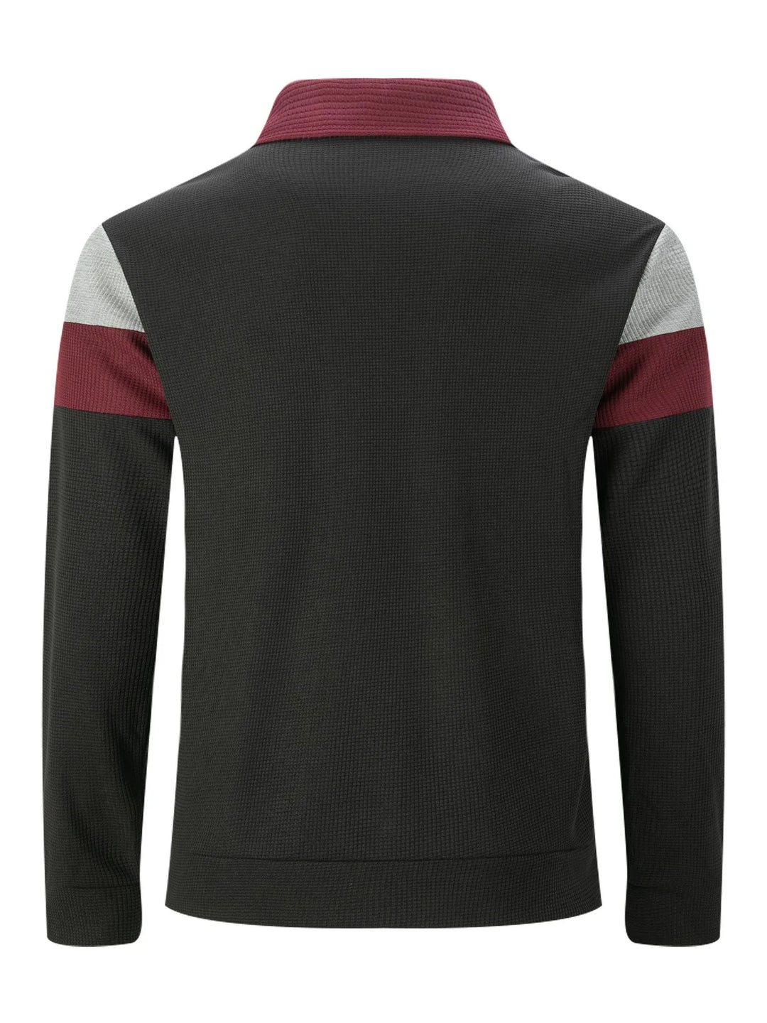 Herren Cardigan mit Waffelmuster