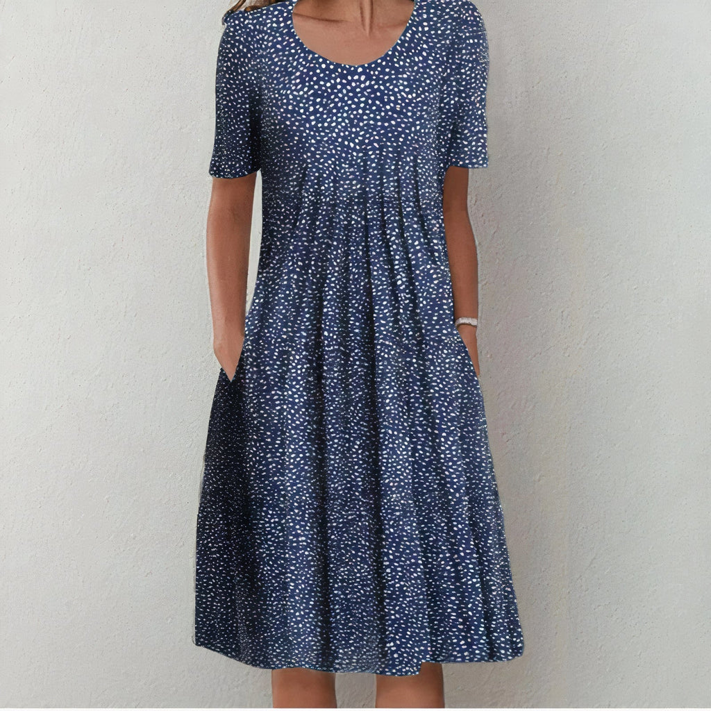Elegantes Kleid aus weichem Mischgewebe