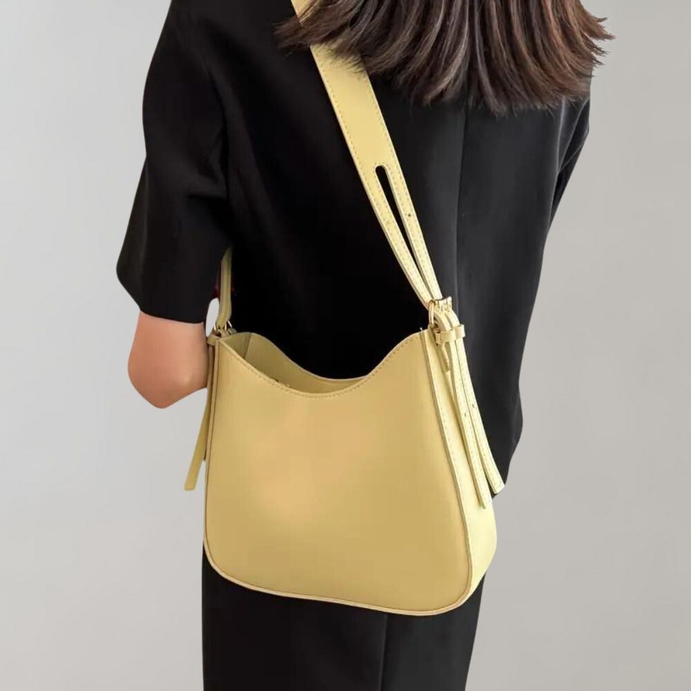 Reißverschluss Klein Schultertasche Kunstledertasche