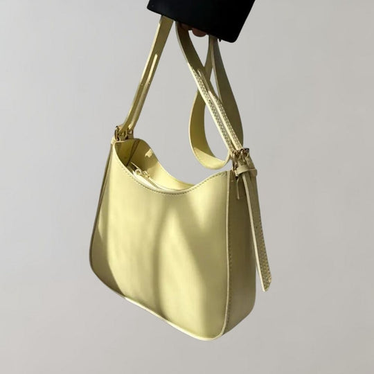 Reißverschluss Klein Schultertasche Kunstledertasche