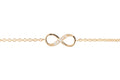 Unendliches Armband mit Zirkonia | 16 Karat vergoldet | Shop Nory
