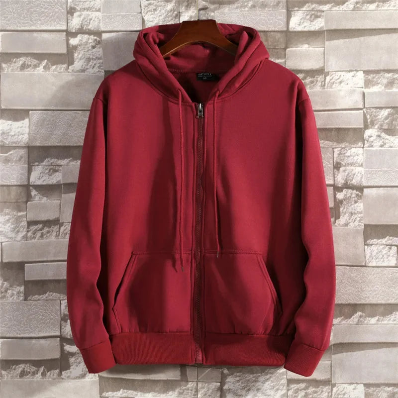 Kapuzenpullover mit Reißverschluss