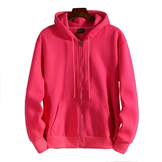 Kapuzenpullover mit Reißverschluss