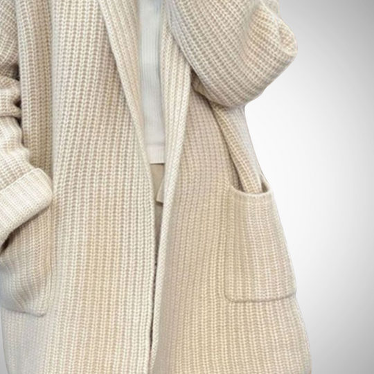 Eleganter Weicher Strickjacke