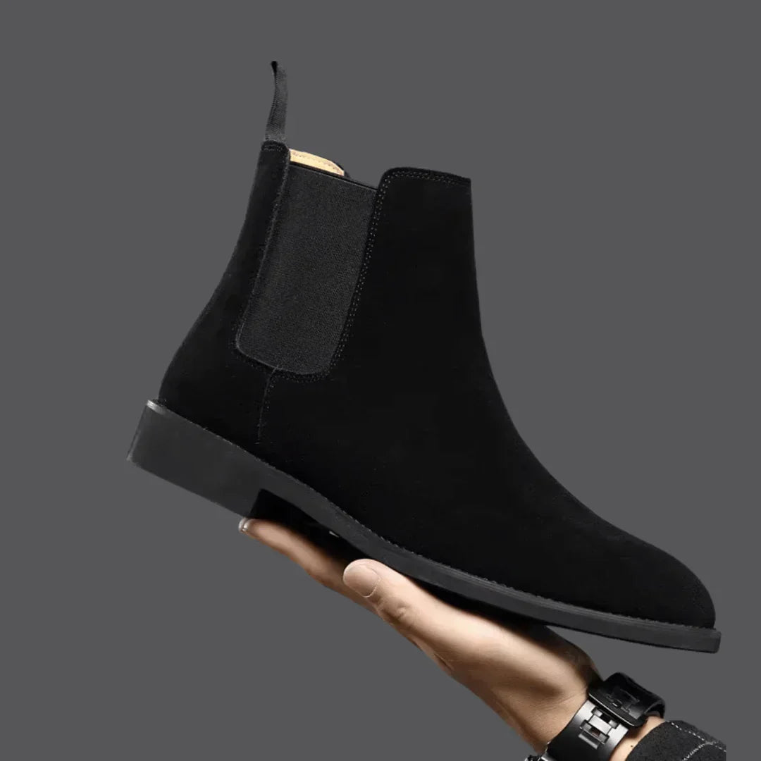 Boots Aus Weichem Wildleder