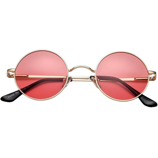 Runde Sonnenbrille Klassisches Design Leicht