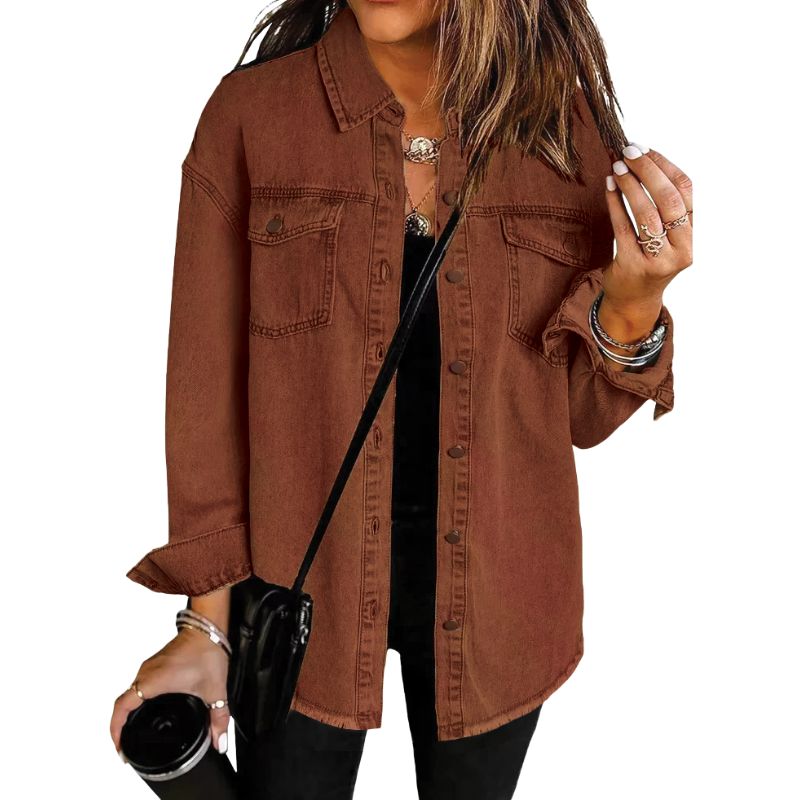 Denim Hemdjacke