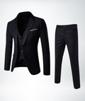 Herren Slim Fit Business Anzug 2-teilig – Sakko & Hose