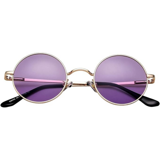 Runde Sonnenbrille Klassisches Design Leicht