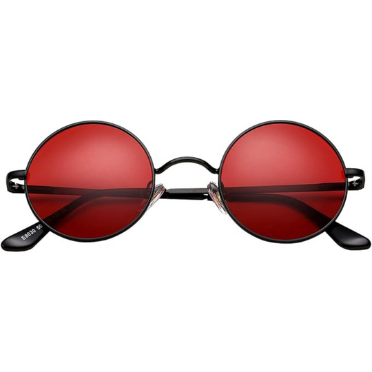 Runde Sonnenbrille Klassisches Design Leicht