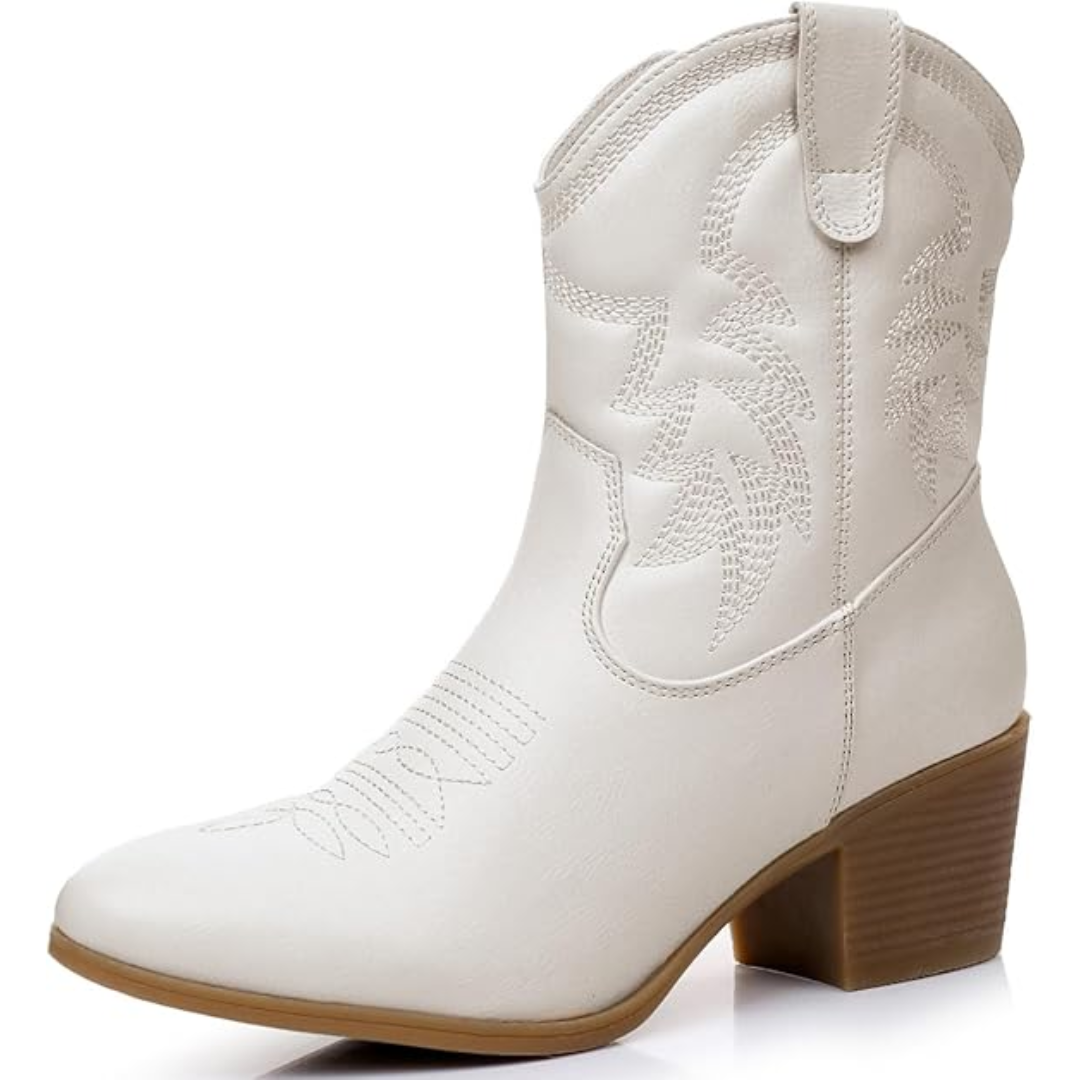 Klassische Mid High Cowgirl Stiefel - Tammy Shopnory