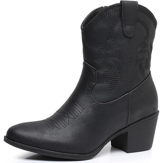 Klassische Mid High Cowgirl Stiefel - Tammy Shopnory
