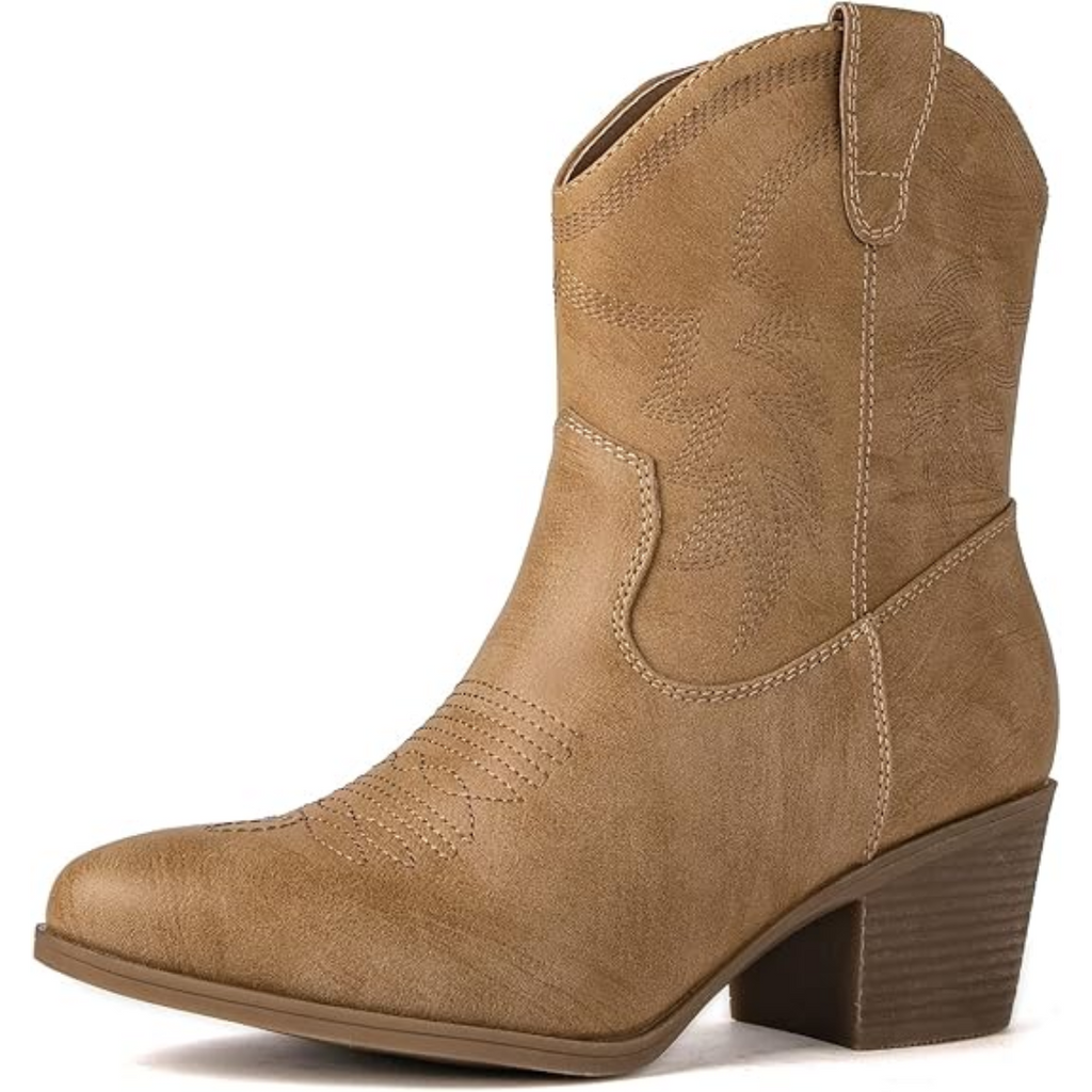 Klassische Mid High Cowgirl Stiefel - Tammy Shopnory